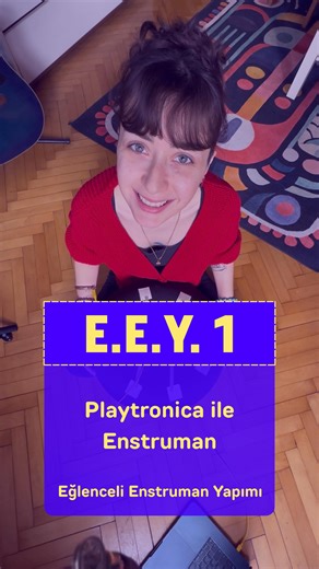 CoinB / Afra Sonmez on Instagram: "Oturma simidinden enstruman mı? E.E.Y. (Eğlenceli Enstruman Yapımı) serimiz hayrlı olsun, ilk videoda bana sponsor olan @playtronica çok teşekkür ederim💜 #reklam"