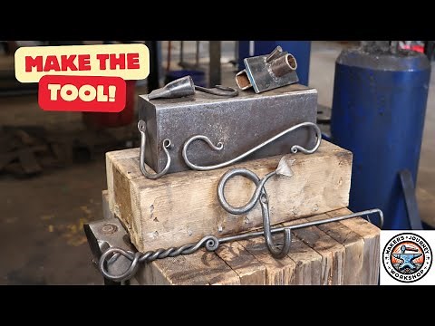 BLACKSMITHING- MAKING JIGS AND FIXTURES FOR FORGING