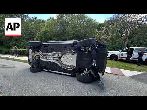 Tiger Woods arrested on suspicion of DUI in third car crash since 2017