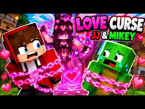 JJ & Mikey Got Trapped in a LOVE CURSE! 😱💔 | Maizen Minecraft