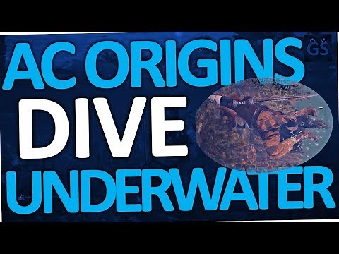 Assassin's Creed Origins - How to swim or dive underwater (AC)