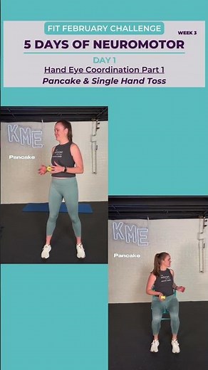Week 3 day 1 neuromotor exercises