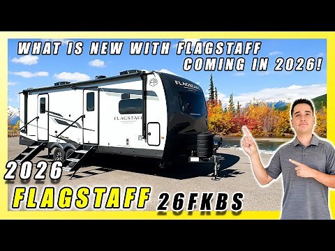 2026 FLAGSTAFF SUPERLITE 26FKBS THIS COUPLES TRAVEL TRAILER IS ONE OF THE BEST LAYOUTS COMING 2026