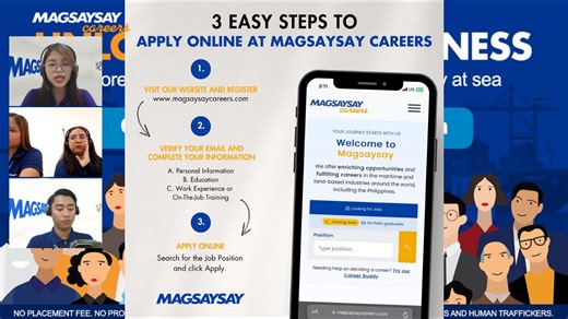 Ready to take the next step in your career? Join our live stream to learn about exciting job openings and how you can be part of our team! Make sure to register and create your account at www.magsaysaycareers.com We are going live using StreamYard! Before leaving a comment, please grant StreamYard permission to see your name at streamyard.com/facebook | Magsaysay Careers