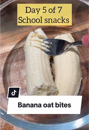 Easy Banana Oat Bites Recipe for Healthy Snacking