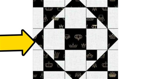 Super Easy DIY Diamond Ring Quilt Block Tutorial