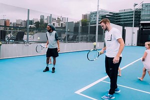 We challenged ASB Classic tennis stars Jack Sock and Dustin Brown Tennis to nail a few trick shots. And the winner was.... | ASB Bank