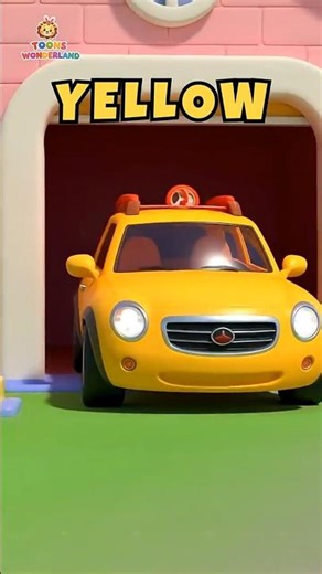 Colors Song with Cars 🟢🔴🔵🟡 | Cartoon for Kids #shorts #cartoon #baby