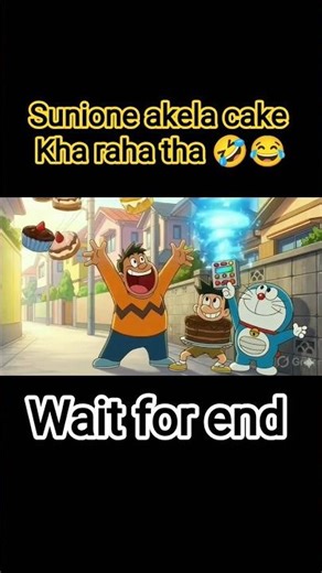 Sunio Cake Churaya 😂 Gian Ne Pakad Liya!#doraemon#funnyshorts#cartoonshorts#tranding#cartoonshorts