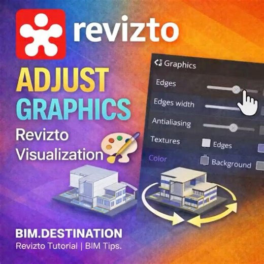 Revizto Tutorial Shorts | Adjust Graphics for Clearer Models FAST! #BIM #VDC #Shorts #construction