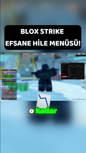 RISK-FREE AIMBOT! ✅ Roblox Blox Strike Legendary Cheat Menu #roblox #bloxstrike #robloxshorts