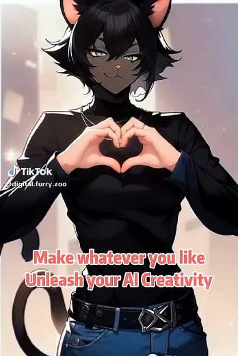 "AI Furries are taking over… and I’m okay with it. 😼#furrycommunity #...