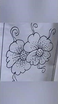 Mesmerizing Flower Pattern Art | Floral Design Timelapse