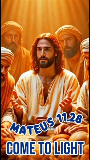 COME TO LIGHT ( Mateus 11.28).