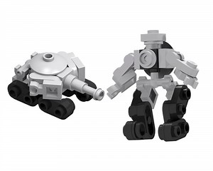 LEGO MOC-42464 Transformer Movie ROTF Mini G1 Megatro (Creator 2020)