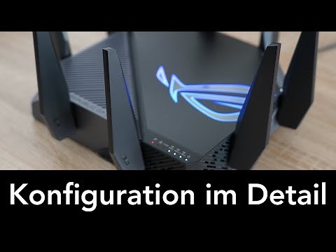 Konfiguration im Detail: ASUS ROG Rapture WLAN-Router