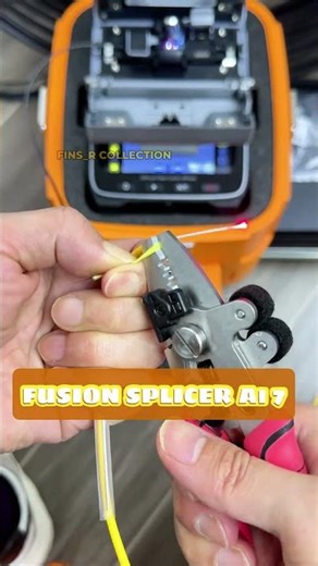 KEREN DAN BARU FUSION SPLICER AI 7 NEW #splicer #splicerfiberoptic #splicerai7