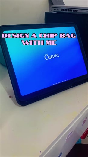 Let’s design a chip bag in Canva #easter #eastertreats #partypacks #canva #designtok #crafttok #fyp