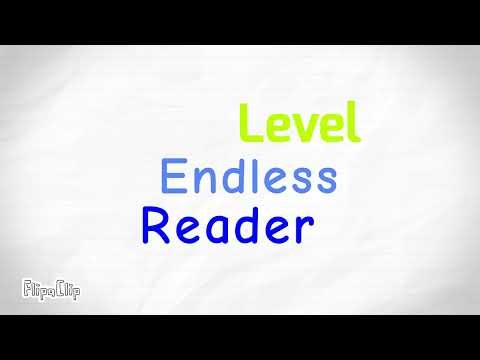 Endless reader level 4 intro