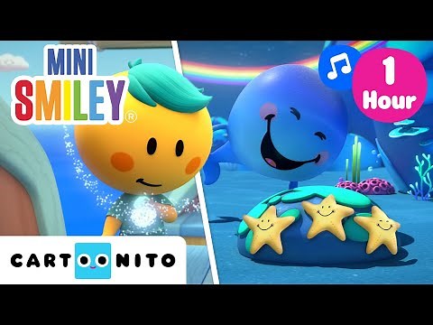 Under the Sea 🎶 | MEGA Compilation | 1 Hour of Nursery Rhymes for Kids | Mini Smiley | @cartoonito