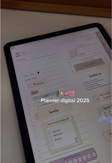 Baixe Seu Planner Digital Gratuito para 2025