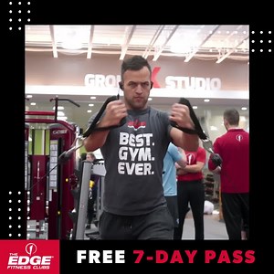 💪Rediscover The Edge This Month & Get 7 Days Free!💪 Redesign, refocus, rebuild, and rediscover your fitness goals! The Edge has everything you need to get fit - endless amenities, group classes, personal training, and much more. Try us out with a 7 day free pass. Rediscover your Edge today! | The Edge Fitness Clubs
