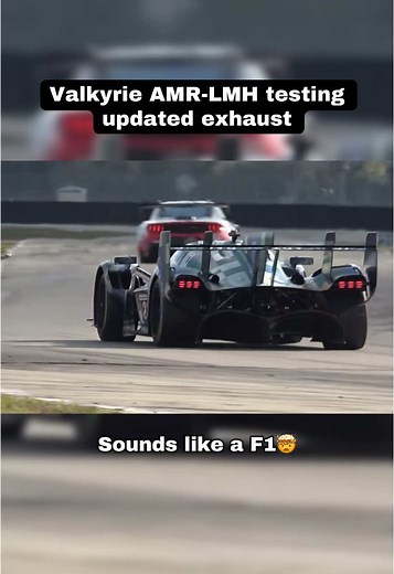 What do you think about the look ? . . . #astonmartin #astonmartinvalkyrie #valkyrieamrlmh #lmp1 #hypercar #f1 #racetrack #sound #racecar #lemans #fy