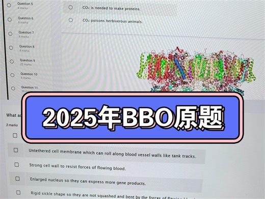 25年bbo真题附带答案，三连领取～