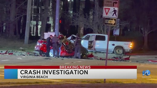 VBPD: Crash investigation underway on Holland Rd