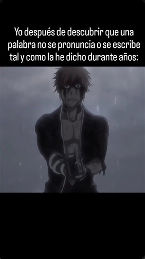 Lawliet on Instagram: "#bleach #ichigo #animememe #anime #meme #funny #fyp #reel #real #relatable #soyese #parati"