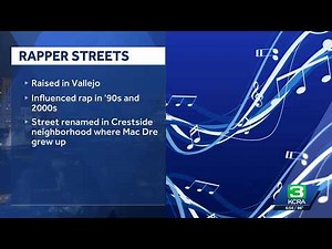 Vallejo renames street to honor late rapper Mac Dre