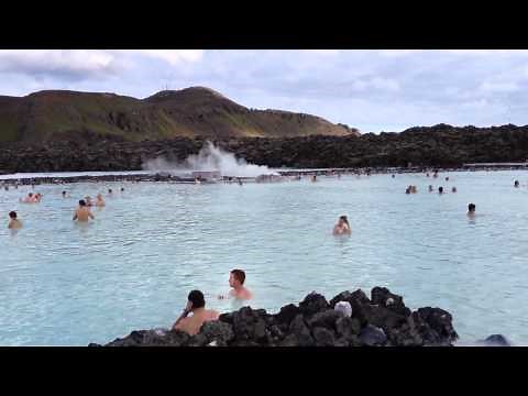 The Famous Geothermal Heated Blue Lagoon - Iceland - July 6, 2012
