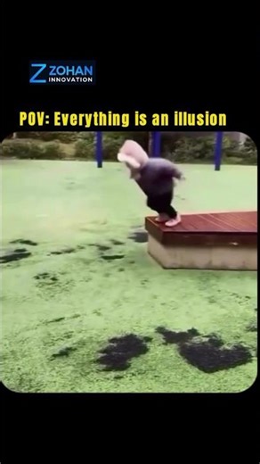 Everything is illusion - Mind‑blown scene 🤯 | Lake, road, pool – all icy illusions captured! 😮