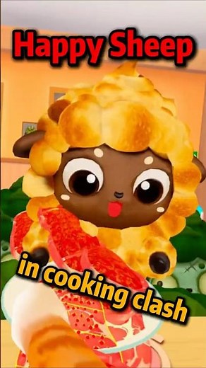 Happy sheep in cooking clash#cookingclash #funny #oculusquest #games #vrgame #fyp #quest #vrgaming