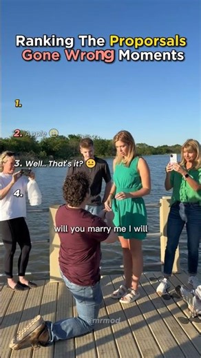 Proposals Gone Wrong in Public