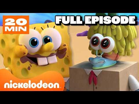 SpongeBob Buys Chocolate Bar 🍫 + Gary is Unrecognisable 🫣 | Kamp Koral FULL EPISODE | Nickelodeon UK