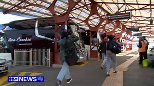 2.3K views · 27 reactions | V/Line workers are vowing to continue strike action until the rail authority agrees to a better pay deal. With all trains cancelled for much of today tens of thousands of regional commuters were left without transport. #9News | 9 News Melbourne | Facebook