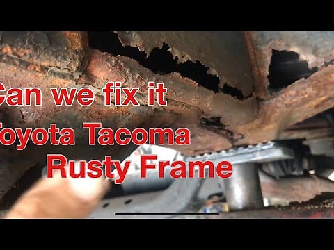 Toyota Tacoma, Rusty Frame Repair