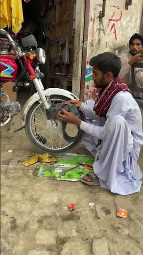 How to change bike tube without taking wheel off 💯✅