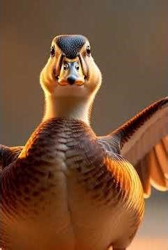 Why is this duck built different #funny #duck #shorts