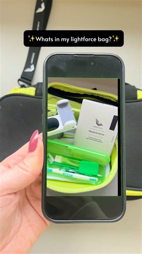 The secret to staying organised with LightForce? Your customised bag. Keep your spare brackets inside and bring it to every visit so we can keep your smile moving 💚 #LandLOrthodontics #LightForceBraces #WeAreLightForce #MelbourneOrthodontist | L&L Orthodontics