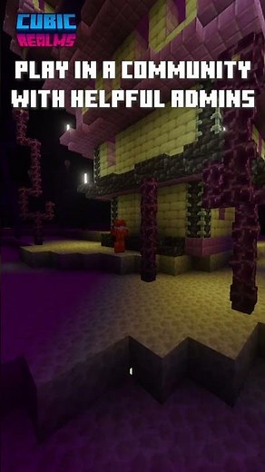 NEW Realm Code MCBE 1.21.131! Cubic Utopia 6 SMP Realm #realmcode #minecraftrealm #realm