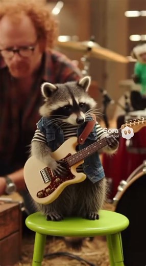 Animals Play Instruments Behind the adorable scenes
