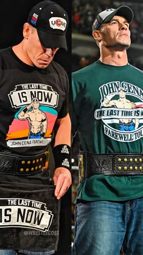 John Cena’s LAST RUN Shirts! 🔥 Part 1 #WWE