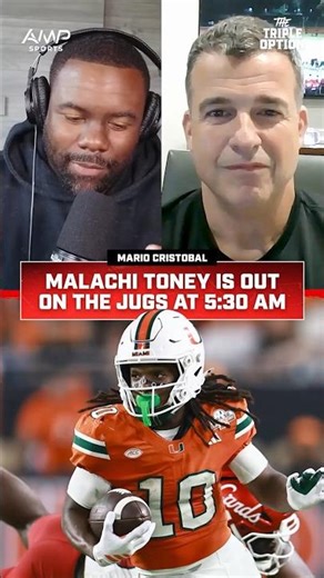 Mario Cristobal reveals Malachi Toney's routine for locking in 😤