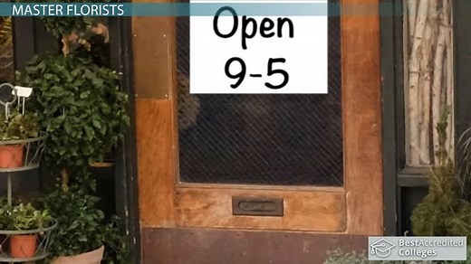 How to Become a Master Florist