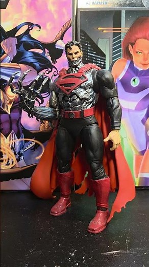 Custom MONSTER Cyborg Superman #dc #superman #actionfigures #dccomics #dcuniverse #anime #mcfarlane