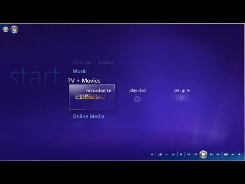 Upcoming Windows Media Center update in Windows Vienna (so far)