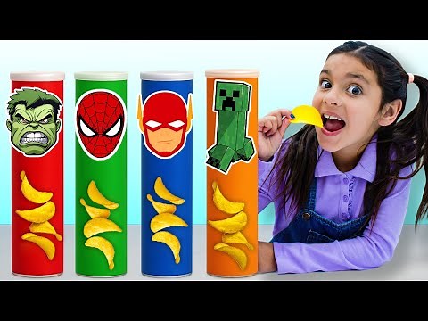 Ellie vs Minecraft Creeper: Super Speed vs Super Mess!