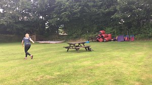 When training whatever the skill try super hard to utilise your environment, benches, posts and pillars can all be part of the FUN 🤗 | absoluteDOGS